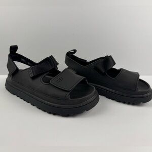 UGG Women's Black goldenglow sandals size 6 like new condition